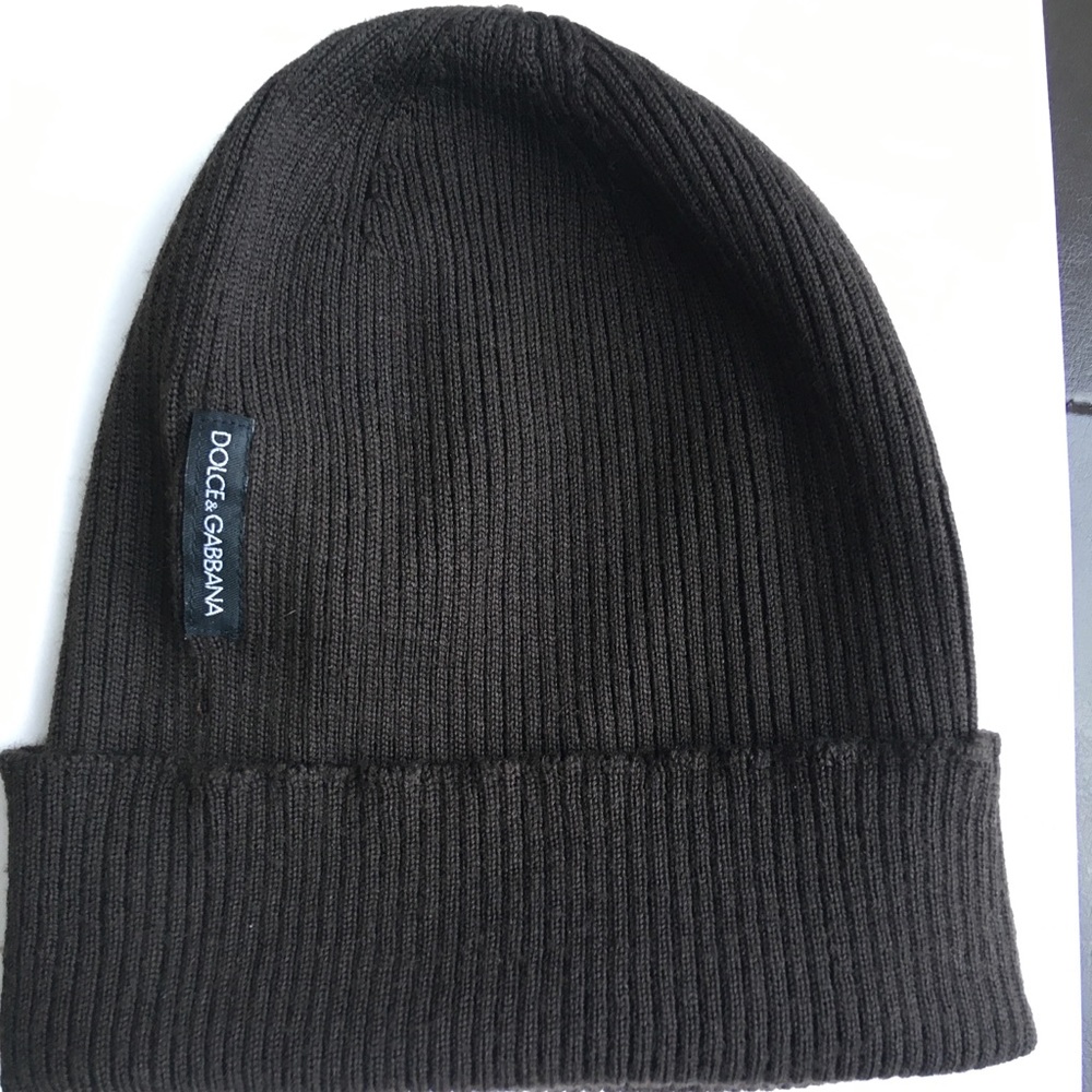 Dolce & Gabbana wool beanie cap